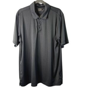 Bolle Gray Short Sleeve Polo Golf Activewear Casual Shirt Mens Size XXL